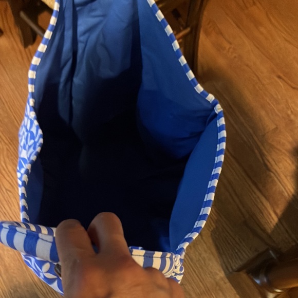 Pureology royal blue and white tote bag. NWOT - Picture 4 of 4